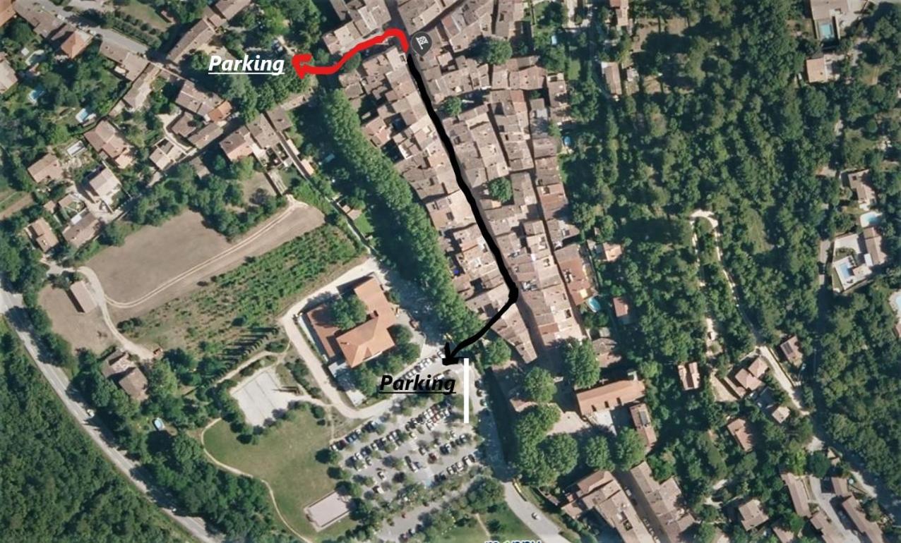 Studio En Duplex La Roquebrussanne 외부 사진